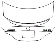 Trunk Lid Kit | MERCEDES BENZ CLA 45 AMG 2014