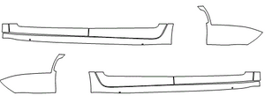 Rocker Panel Kit | CHRYSLER PACIFICA 2020