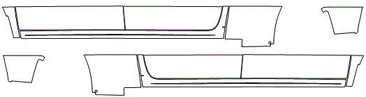 Rocker Panel Kit | RAM 3500 BIG HORN 2018