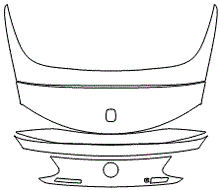 Load image into Gallery viewer, Trunk Lid Kit | MERCEDES BENZ C-CLASS AMG C63 S CABRIOLET 2021